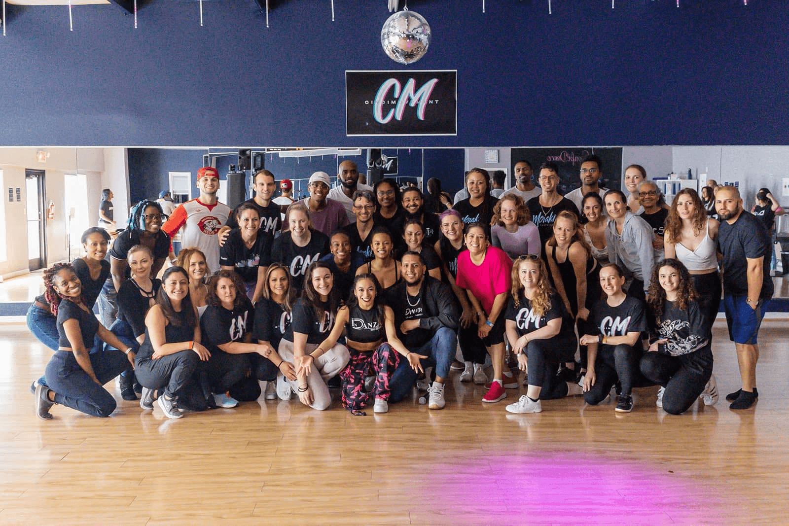 The CinciMovement dance community gathered together